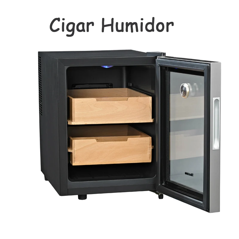 33l Electronic Cigar Humidor Constant Moisturizing Cigar Cabinet