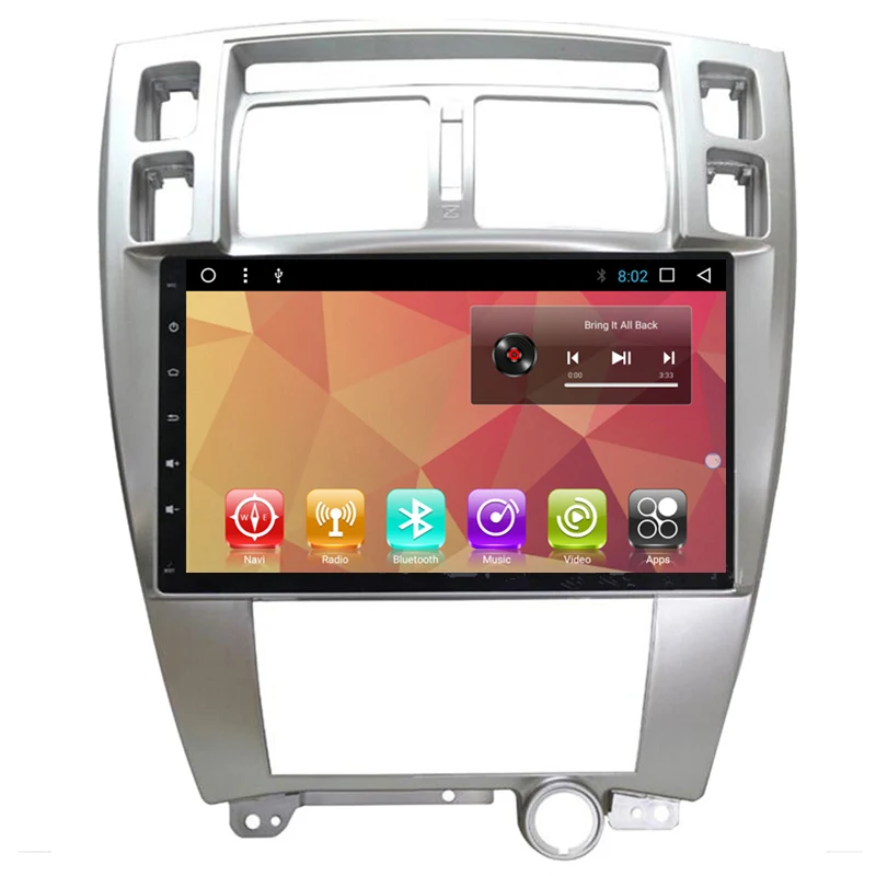 

10" Android Car Multimedia Stereo GPS Navigation DVD Radio Audio Head Unit for Hyundai Tucson AT 2006 2007 2008 2009 2010 2011