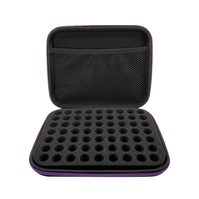 

63 Grid EVA Essential Oils Carrying Case with Foam Insert and Carrying Handle QP2