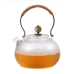 700 мл милые ясно, термостойкие Стекло Чай горшок Высокое качество Transparen Чай горшок с Чай заварки кунг-фу Чай Ketlle homestia