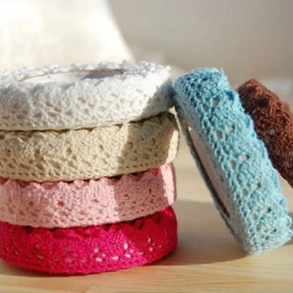 

Standok Decorative Lace Roll Washi Sticky Paper Masking Adhesive Tape Craft DIY Gift Box