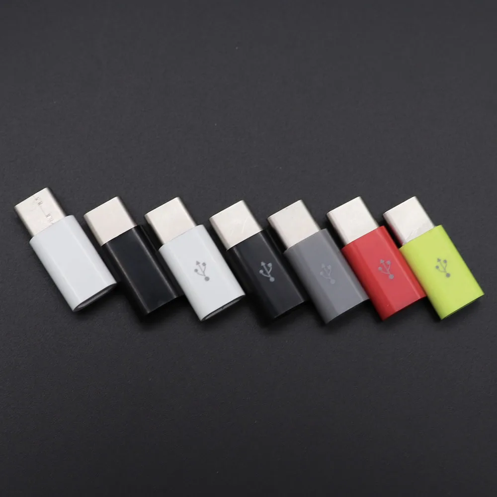 Адаптер TingDong с Micro USB Мама на Type C папа для Letv Xiaomi Mi 5X Oneplus Samsung S8 Plus NK