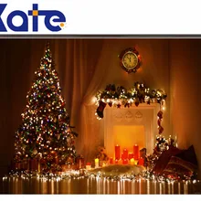 Kate 5x7 футов Новое поступление Happy new year Backdrops Рождественские фоны фотографии фоны Рождественская елка