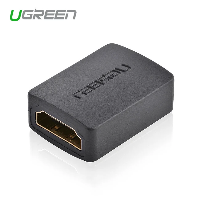 Best Price UGREEN HDMI Extended Adapter High Speed 3D 4K HDMI Female to Female Coupler Adapter for TV PS4 PS3 Nintendo Switch Xbox