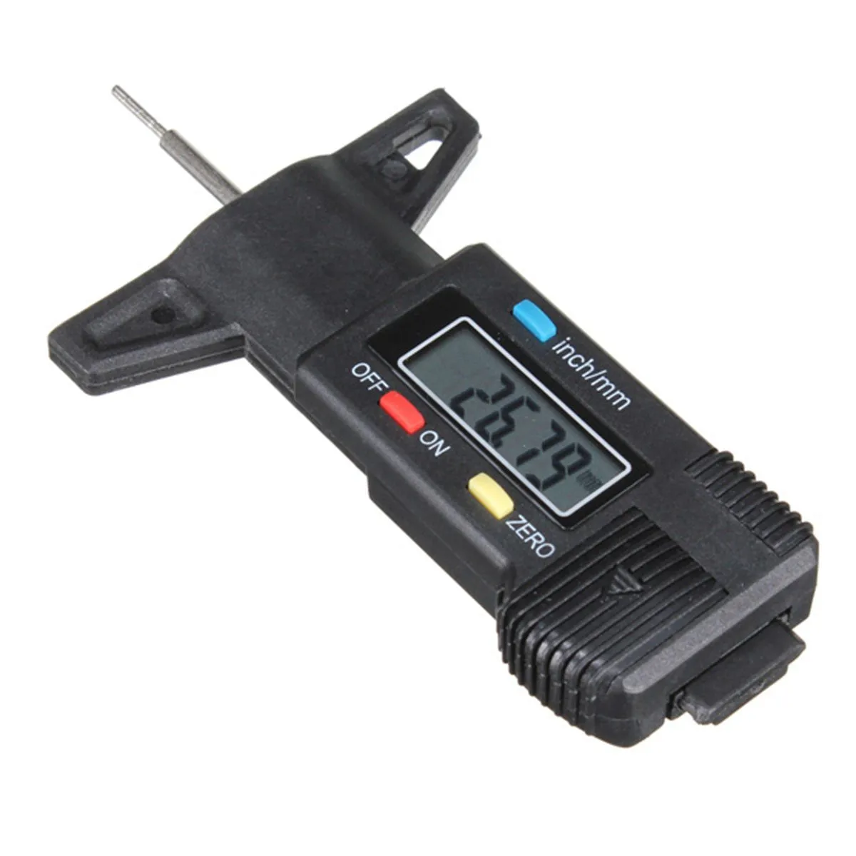 Mini Micrometer Digital Depth Gauge Tyre Tread Brake Shoe Pad Wear Caliper LCD Display Tire Shoe|Микрометры| |
