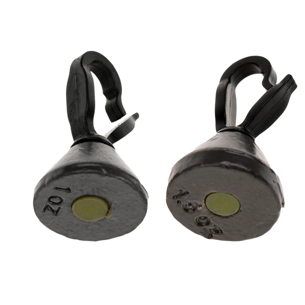 30g / 43g Carp Back Leads Carp Fishing Backleads with Secure Clip System Carp Coarse Pike Fishing Tackle Tool
