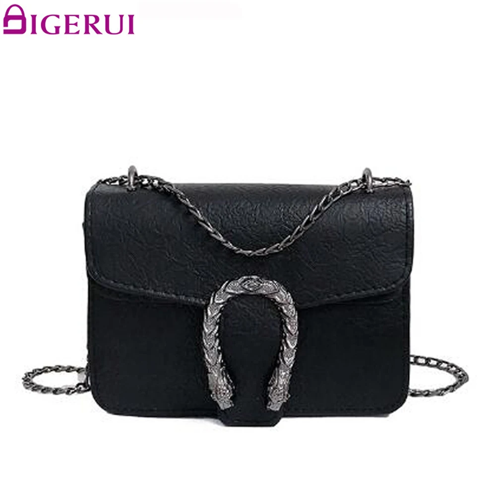 DIGERUI Brand Women Bag Vintage Crossbody Bags Pu Leather Bag New Sac Femme Mom Shoulder bags ...