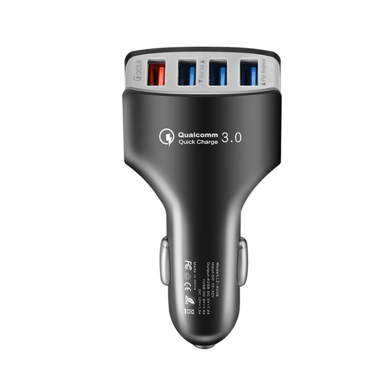 Fiuzd 20W USB Car charger For iPhone XS XR X 10 iPad QC3.0 charger for Samsung S10 Plus S9 S8 Mobile Phone Charger for Xiaomi Mi 9 7