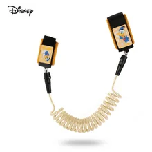 Детский Браслет Дисней, веревка, замок безопасности, анти-потеря, на запястье, для малышей, поводок, для прогулок, на открытом воздухе, на руку, ремень, браслет
