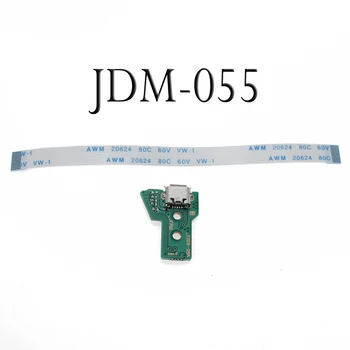 

JCD Power Charging Port Socket Board JDS-055 + 12 pin Ribbon Flex Cable For PS4 Controller gamepad Repair Parts