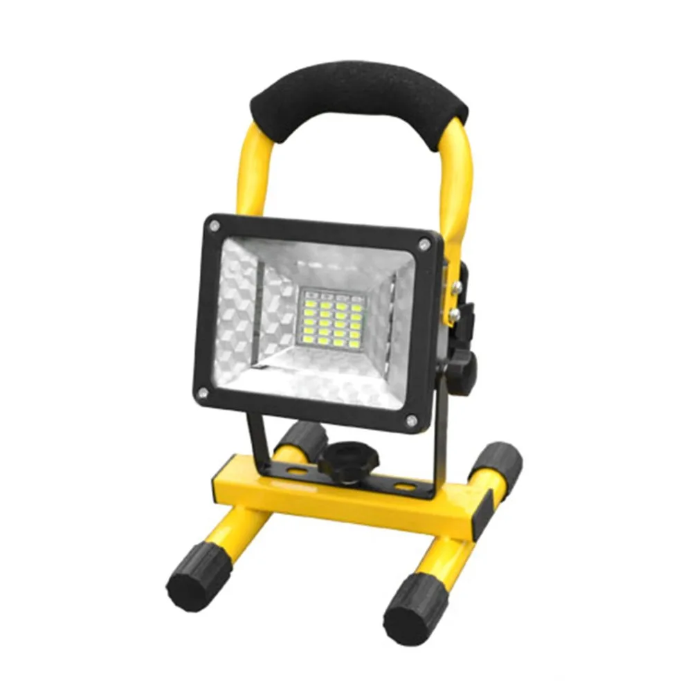 

Portable Spotlights High Power 30W LED Projection Lamp Light Searchlights Flashing Warning Waterproof Flood with holder 2017 New