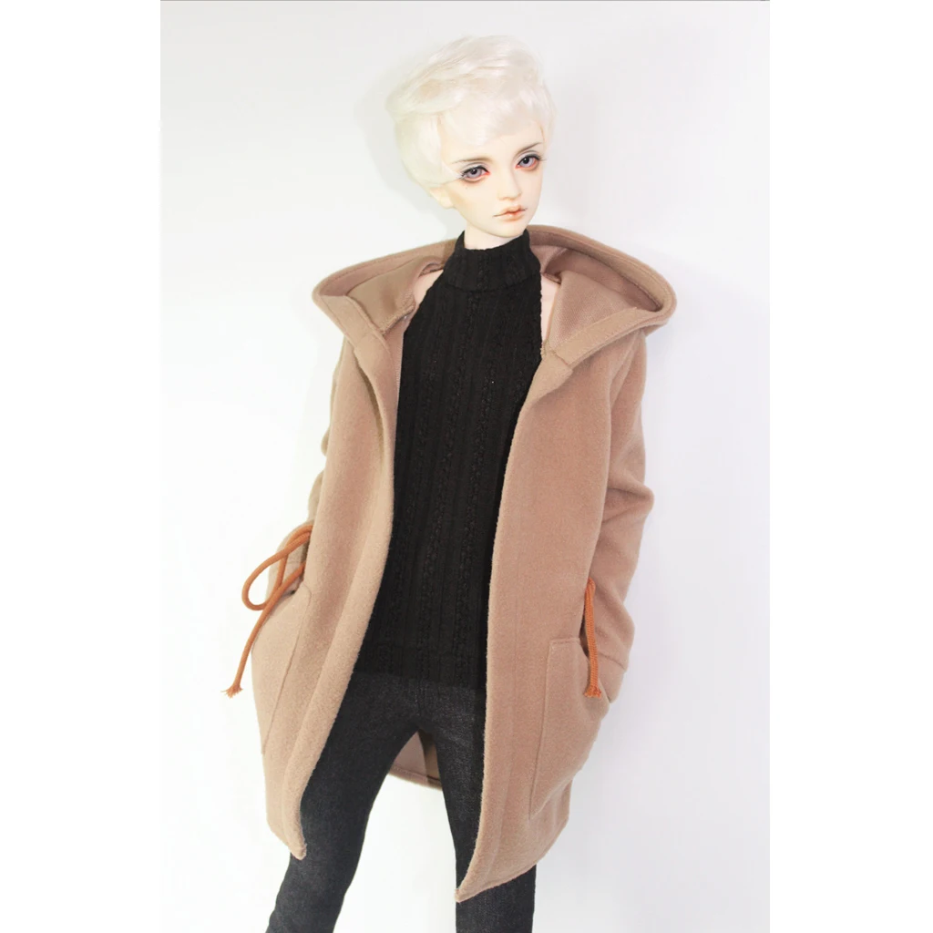 

1/3 BJD Ball Jointed Uncle Doll Overcoat Brown Jacket for AOD for SD17 Hound Doll Clothes Accessories