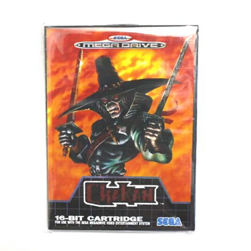 

Chakan Boxed Version 16bit MD Game Card For Sega Mega Drive And Genesis