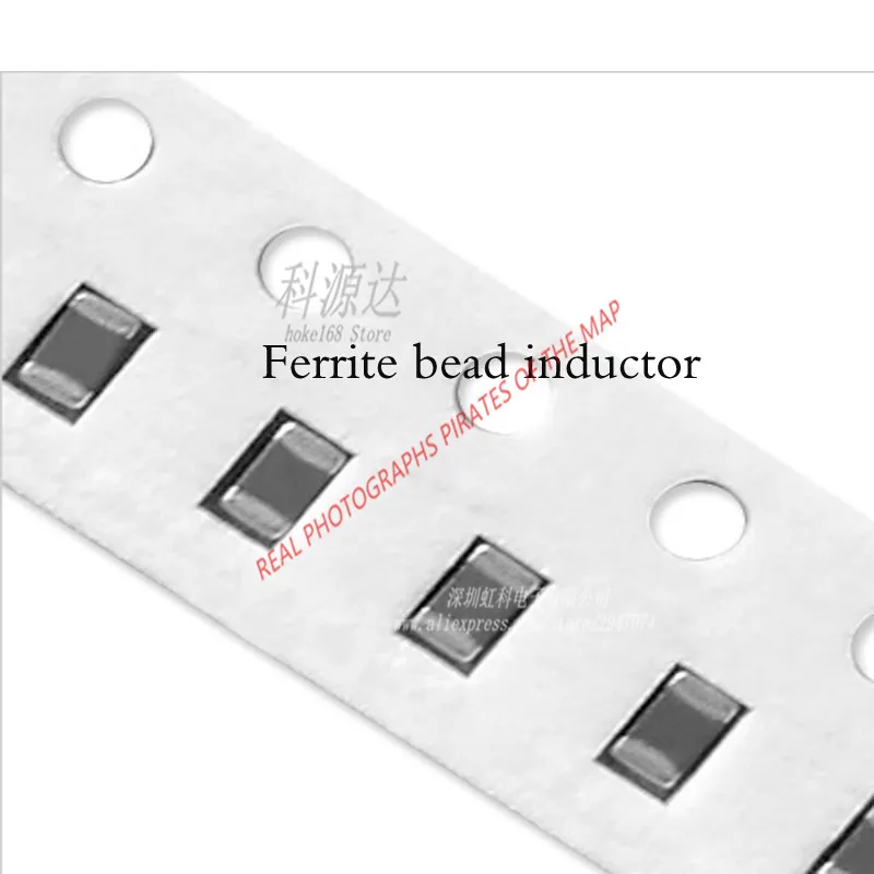 

100pcs/lot 0805 BLM21BD272SN1L Ferrite Beads Multi-Layer 2.7KOhm 25% 100MHz 200mA