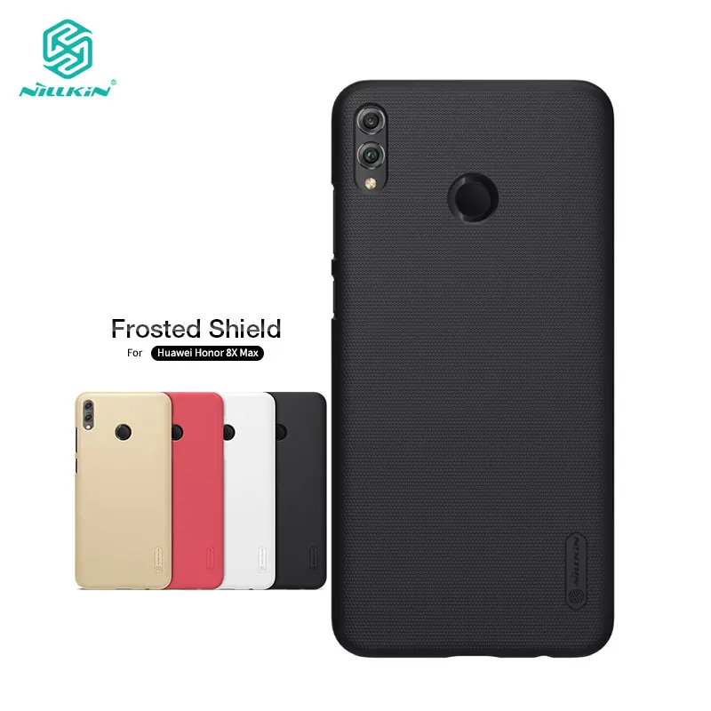 

Huawei Honor 8X Max Case Cover Nillkin Frosted Shield Hard Back Case for Honor 8X Max With Phone Holder