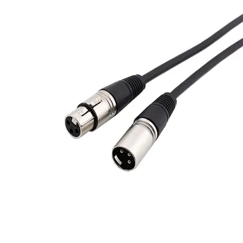 

Microphone Cable XLR Cable Microphone Lead Male to Female Line Stereo Audio Adapter Plugs 0.3/0.5/1/1.5/2/5/10M Drop Ship 0329#2