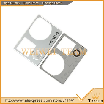 

Original NEW Gopro Hero4 Camera Fuselage Front Panel Faceplate + Power Mode Button Cover Gopro4 Accessories Replacement Silver