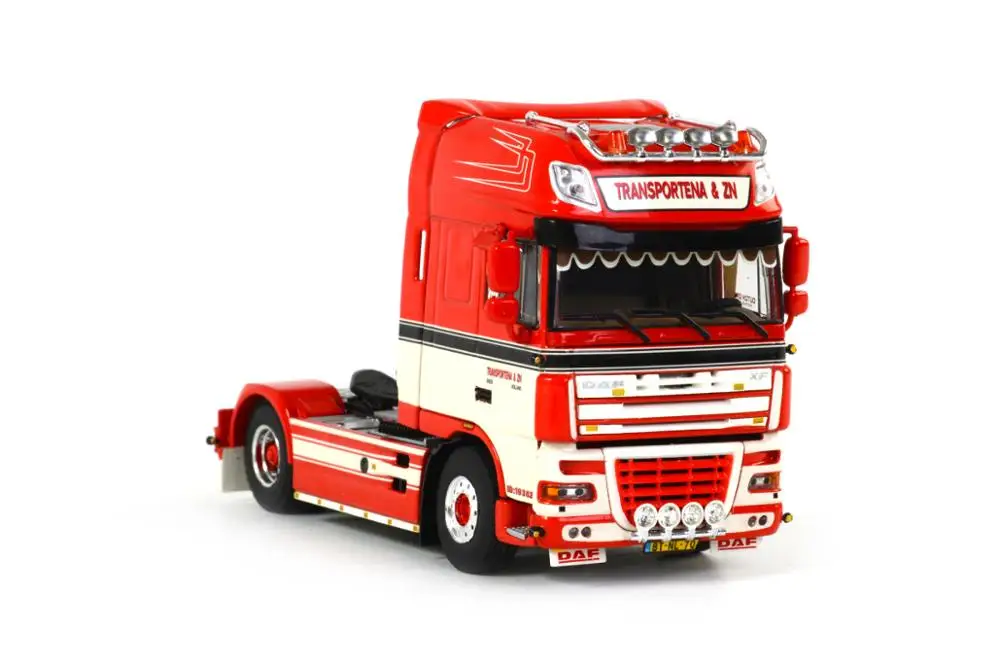 Изысканная модель из сплава WSI 1:50 DAF XF105 4X2 транспортный трактор автомобили литые