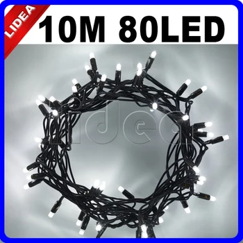 

10M 80 LED Garden Wedding Party Xmas Navidad Cord LED Christmas Decoration Outdoor Fairy String Garland New Year Light CN C-18