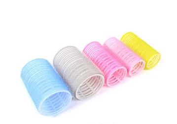 

New Arrival 6 x Large Magic Velcro Cling Hair Rollers Curlers Hair Style Salon DIY 4.8cm Diameter