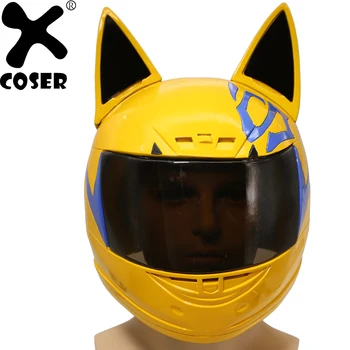 

XCOSER DuRaRaRa Celty Sturluson Helmet Anime Cosplay Costume Props Motorcycle Type Full Head Mask Halloween Costume For Adult