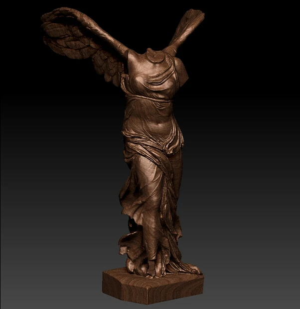 Новая модель! 3d модель для ЧПУ или 3D принтеров в формате STL Victory angel|3d model for cnc|for cncmodel