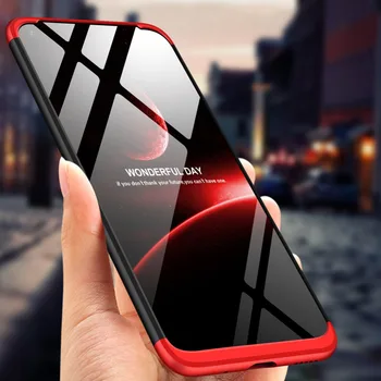 

For Huawei Honor V20 View 20 Case 360 Degree Full Body Cover Case For Huawei Honor V20 Hybrid Shockproof Case + Tempered Glass