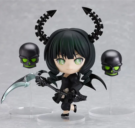 4 ''японское аниме фигурка Nendoroid Blade Мику Black Rock Shooter 128# Dead Master Scythe ПВХ Модель Милая Коллекция игрушек куклы