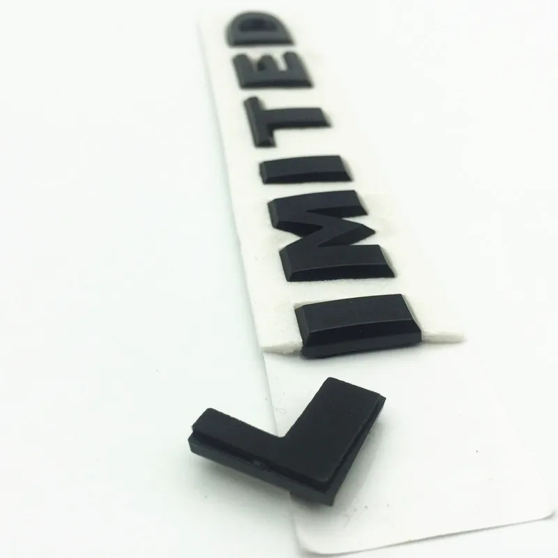 FDIK Car ABS plated Stickers LIMITED Tail Emblem Car styling SUV Car Body Sticker for Jeep Renegade Grand Cherokee Wrangler