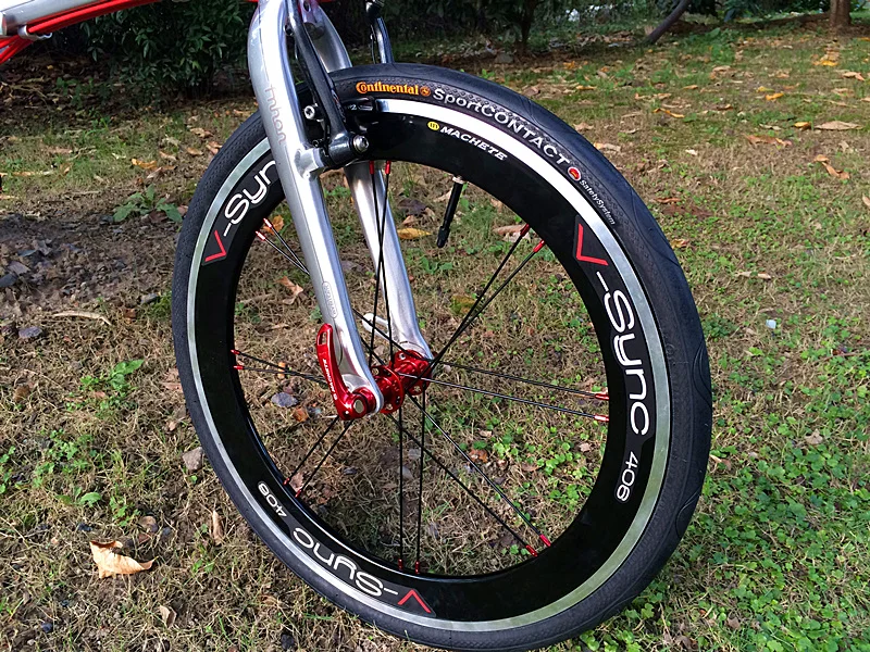 Discount 2018 new machete 20" 451 bike wheel Small Wheel for race 20 inch bicycle wheels 74/130 100/130 v brake 7