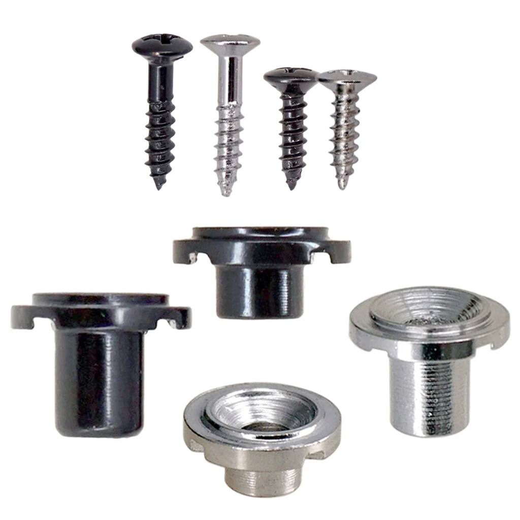 

Guitar String Tree String Retainer with 2PCS Screws Round Tree String Retainer for Electric Stringed Instrument Accessories