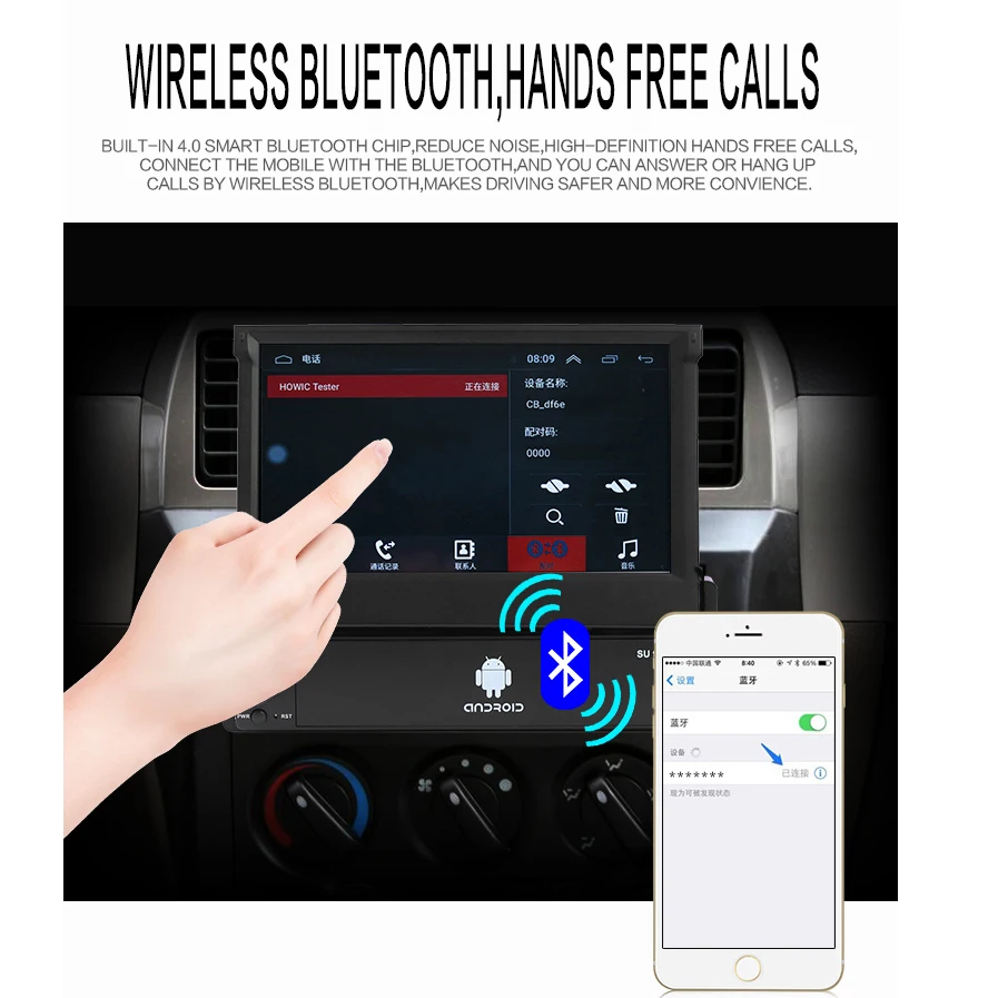 Радио Стерео Android 7 &quot 2 Din Autoestereo gps авто радио Coche Samochodowe обратная камера Para Авто
