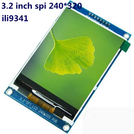 3,2 дюймовый TFT ЖК-модуль без сенсорной панели ILI9341 Привод IC 240(RGB)* 320 SPI интерфейс синяя плата 240*320 8P для 51 STM32 ard