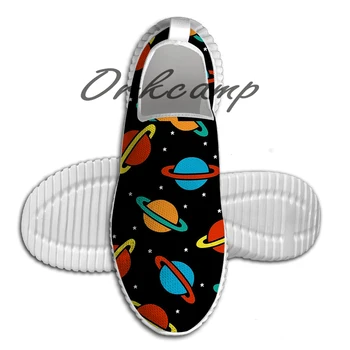 

Space Planets Pattern Running Shoes Walking Shoes Summer Comfortable light weight Jogging Yoga shoes