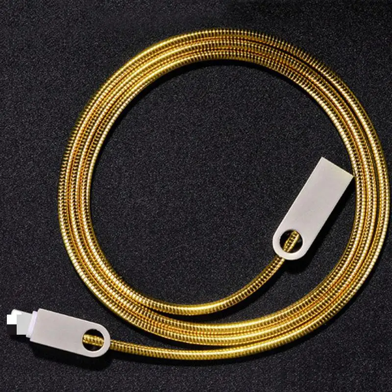 Новинка цинковый сплав Android линия передачи данных для Iphone7s металл Usb