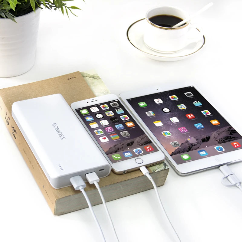 New Original ROMOSS Power Bank 20000mAh Sense 6 PowerBank 18650 External Battery Bank Portable Power Charger Backup Battery Pack New Original ROMOSS Power Bank 20000mAh Sense 6 PowerBank 18650 External Battery Bank Portable Power Charger Backup Battery Pack