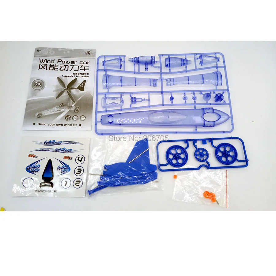 Build Your Own Wind Powered Car Older Boys Educational Kit Toys