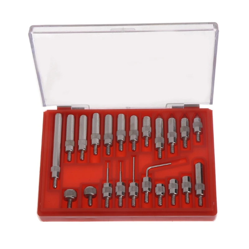 

22Pcs Steel Dial Indicator Point Set 4-48 Thread Tip For Dial & Test Indicators-m15