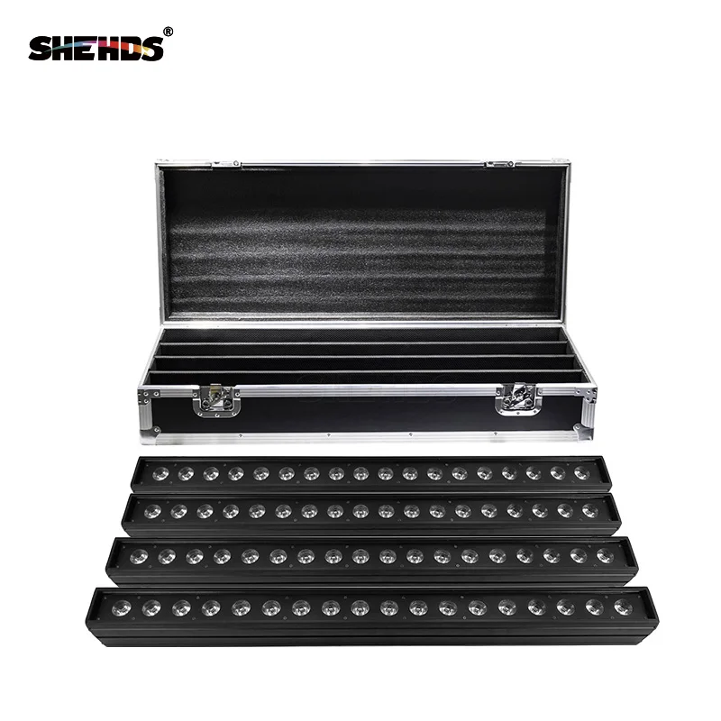 

LED Wash Wall 18x15W RGBWA 5in1 Stage Lighting with Flightcase Running Horse Point Control DMX512 Good Effect DJ Equipmen