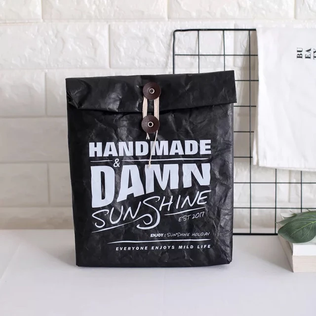 24x12x38cm vintage envelope design kraft paper thermal insulated