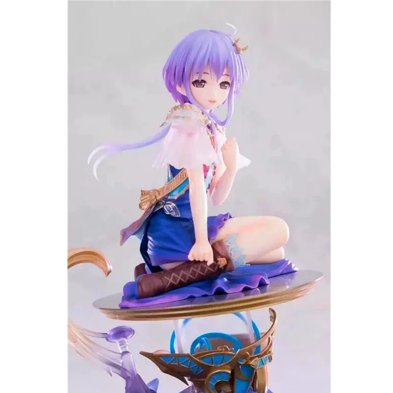 18 см Rage of Bahamut GENESIS Аниме Фигурка Mystere Spinaria фигурка Сидящая позиция Ver красивые