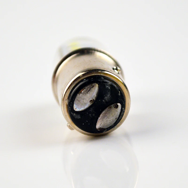 Flytop светодиодный автомобильный светильник S25 1157 BAY15D 2853SMD силиконовый корпус 12