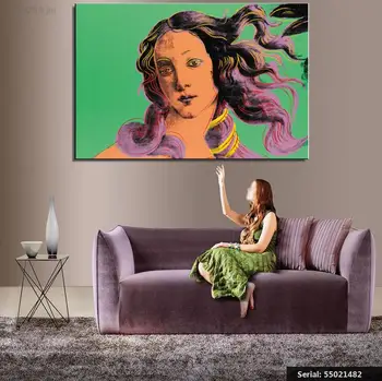 

yu dong jin Andy Warhol Still life Abstract oil Painting Drawing art Spray Unframed Canvas figure gemstone kitchen 55021482