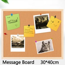 12 мм пробковая доска коричневая доска для объявлений пробковая доска для объявлений стиль ногтей доска для объявлений 30*40 см