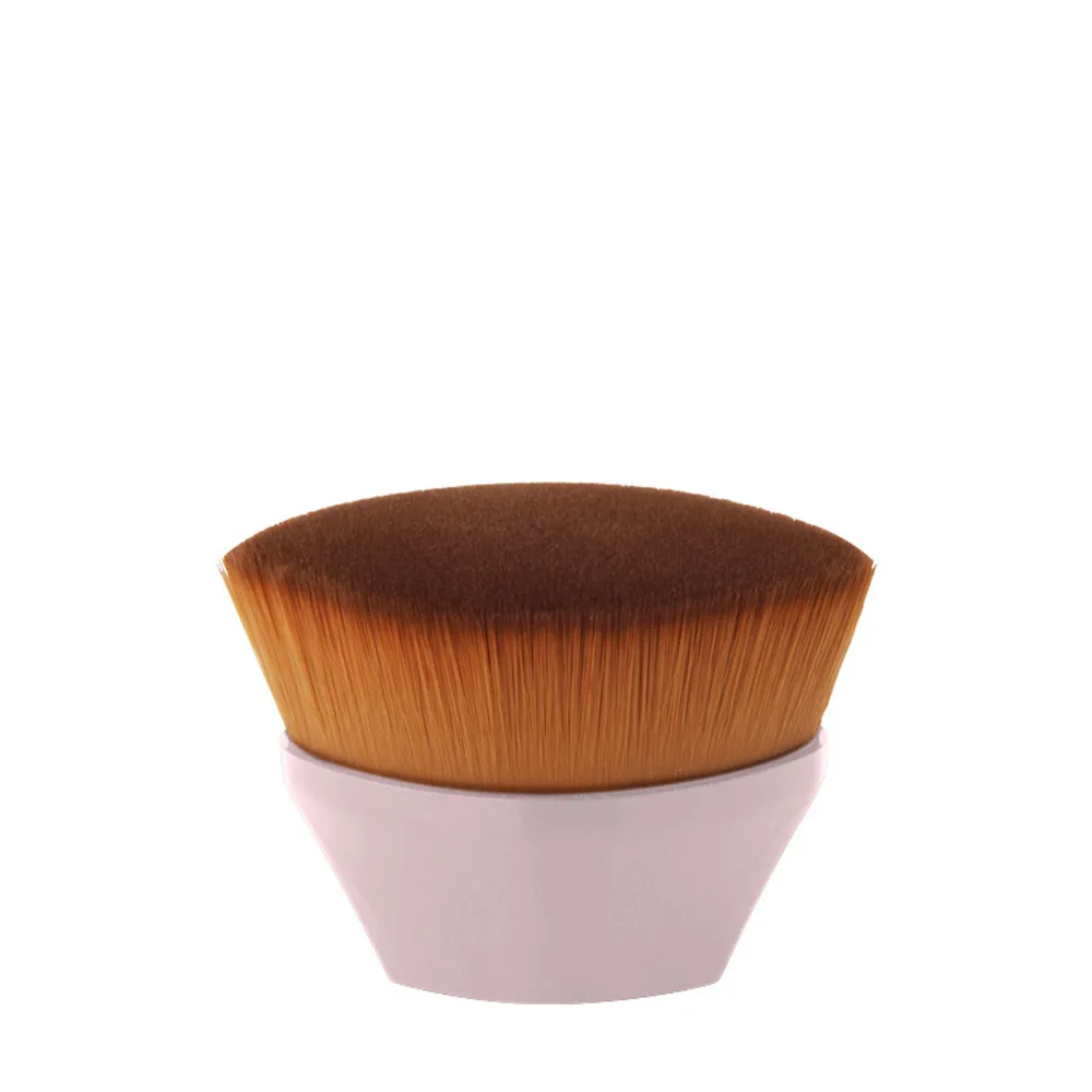 New product makeup brushes Goose egg clean makeup brush with double grooved foundation brush