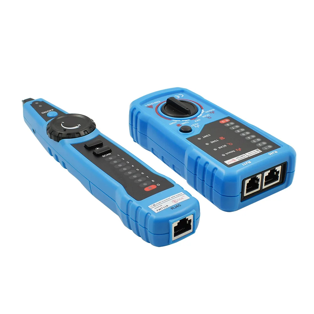 Najtaniej Tester sieci LAN LAN kabel sieciowy Cat5 Cat6 RJ11 wykrywacz RJ45 przewód telefoniczny lokalizator przewodów Tracer Toner Ethernet Line Finder