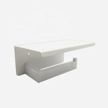 

Stainless Steel White Colour Bathroom Tissue Toilet Paper Roll Holder