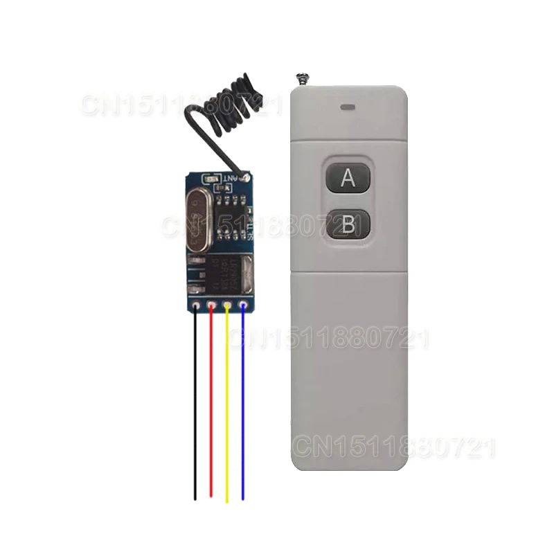 

Mini RF RC Remote Control Switch 3V 3.6V 3.7V 4.5V 5V 6V 7.4V 9V12V Modern Lighting Wireless Micro Switch for RC Toy Helicopter