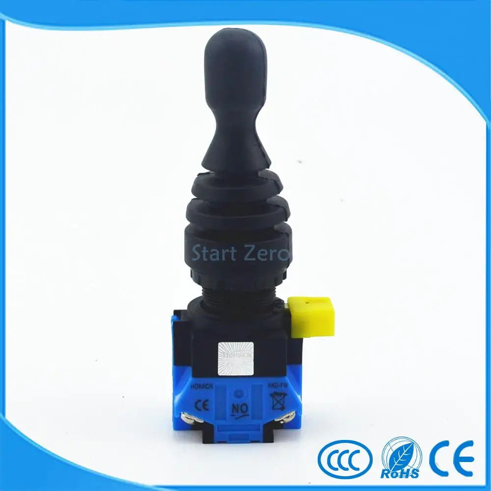

2NO 2Position Self-locking Type Monolever Joystick Switch Cross Button HKD-FW12