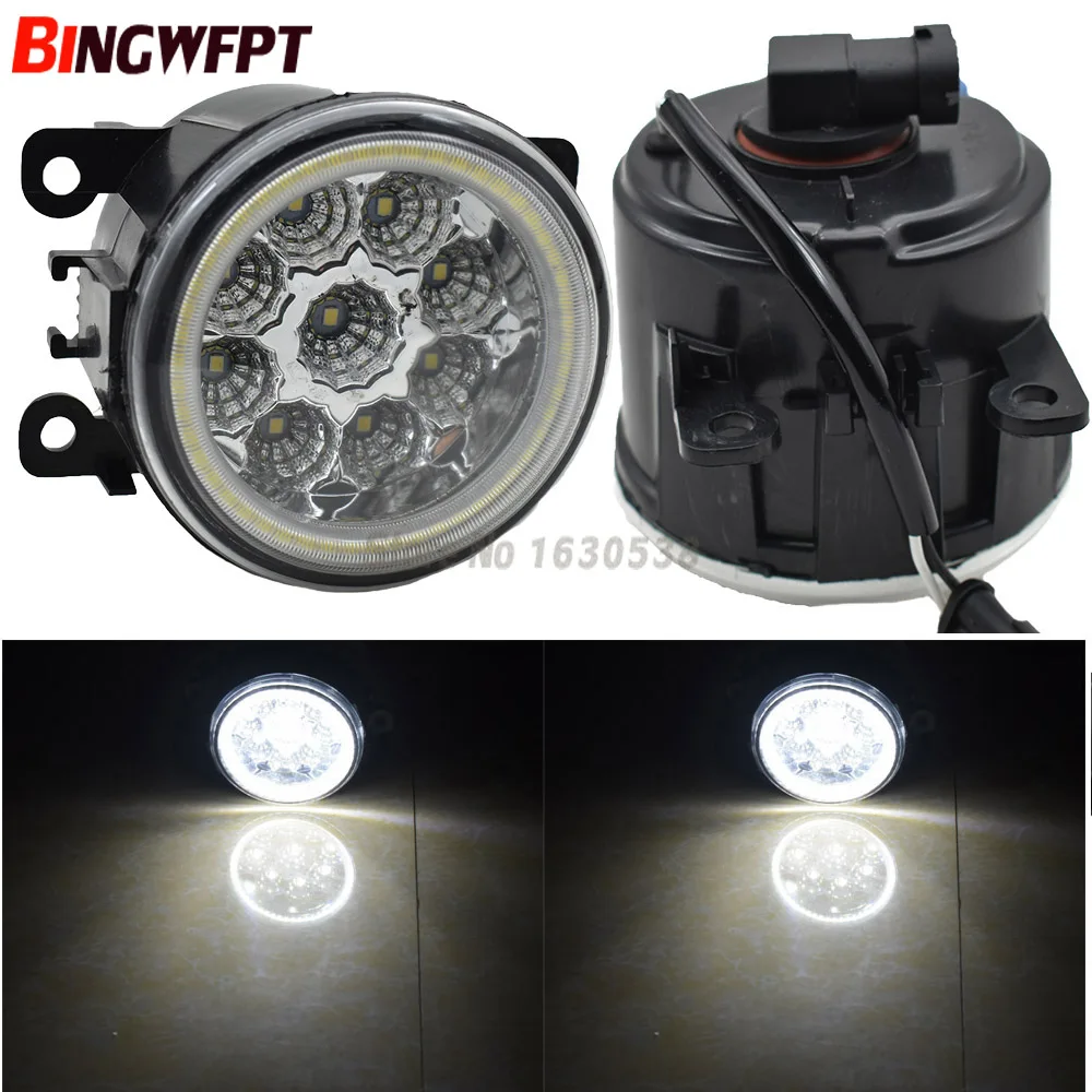 

2x Car H11 LED Fog Light + Angel Eye DRL Daytime Running Light For Suzuki XL7 XL-7 2007 -2009 For Suzuki Swift/Swift+